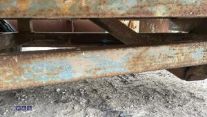 Single axle farm tipping trailer - 5