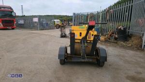 TEREX MBR71 single drum roller with trailer - 4