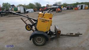 TEREX MBR71 single drum roller with trailer - 6