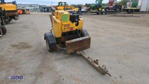 TEREX MBR71 single drum roller with trailer - 7