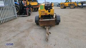 TEREX MBR71 single drum roller with trailer - 8