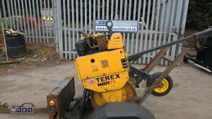 TEREX MBR71 single drum roller with trailer - 17