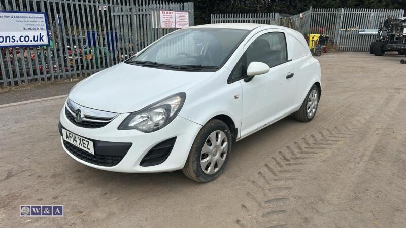 2014 VAUXHALL CORSA CDTI ECOFLEX S/S 5-speed manual diesel van (AF14 XEZ)(V5 & manual in office)