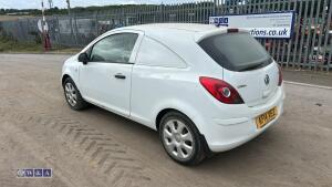 2014 VAUXHALL CORSA CDTI ECOFLEX S/S 5-speed manual diesel van (AF14 XEZ)(V5 & manual in office) - 3