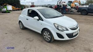 2014 VAUXHALL CORSA CDTI ECOFLEX S/S 5-speed manual diesel van (AF14 XEZ)(V5 & manual in office) - 6