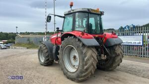 2010 MASSEY FERGUSON 6480 DYNA-6 4wd tractor, front links, front suspension, cab suspension, 4 x spool valves, push out puh, twin assister rams, air seat, a/c (SV10 ELU)(V5 in office) - 3