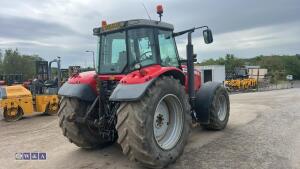 2010 MASSEY FERGUSON 6480 DYNA-6 4wd tractor, front links, front suspension, cab suspension, 4 x spool valves, push out puh, twin assister rams, air seat, a/c (SV10 ELU)(V5 in office) - 5