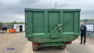 BAILEY twin axle grain trailer c/w hydraulic rear door & sprung draw bar - 3