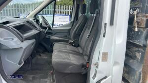 2015 FORD TRANSIT 350 6-speed manual diesel dropside pickup with tail lift (3.5t revenue weight)(MA64 HVS)(MoT 15th July 2027)(V5 & MoT in office) - 12