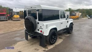 2005 LAND ROVER DEFENDER 90 TD5 5-speed manual diesel (PE05 BJX) with privacy glass & rear fitted seats (MoT 25th August 2027)(V5, MoT & history in office) - 5