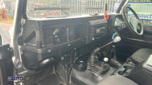 2005 LAND ROVER DEFENDER 90 TD5 5-speed manual diesel (PE05 BJX) with privacy glass & rear fitted seats (MoT 25th August 2027)(V5, MoT & history in office) - 22