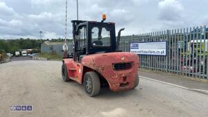 HANGCHA R70D diesel driven forklift truck (s/n A3AC00706) with fork positioner - 6