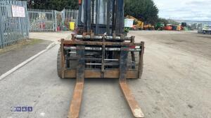 HANGCHA R70D diesel driven forklift truck (s/n A3AC00706) with fork positioner - 8
