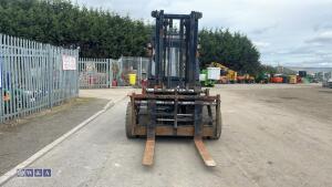 HANGCHA R70D diesel driven forklift truck (s/n A3AC00706) with fork positioner - 9