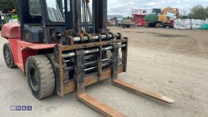 HANGCHA R70D diesel driven forklift truck (s/n A3AC00706) with fork positioner - 13