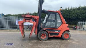 LANSING H70 diesel driven forklift truck (M172 RNT)(s/n E10000170) with Bestblock twin pack clamp - 2