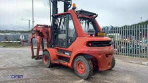 LANSING H70 diesel driven forklift truck (M172 RNT)(s/n E10000170) with Bestblock twin pack clamp - 4