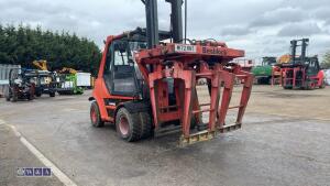 LANSING H70 diesel driven forklift truck (M172 RNT)(s/n E10000170) with Bestblock twin pack clamp - 7