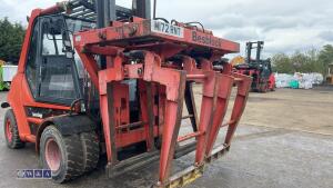 LANSING H70 diesel driven forklift truck (M172 RNT)(s/n E10000170) with Bestblock twin pack clamp - 8