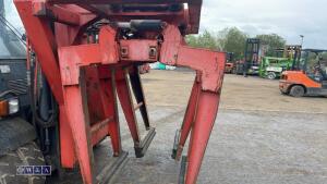LANSING H70 diesel driven forklift truck (M172 RNT)(s/n E10000170) with Bestblock twin pack clamp - 9