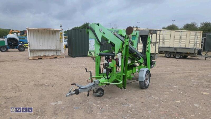 2016 NIFTYLIFT 120TPE dual fuel fast tow cherry picker (s/n 0434469)(inoperable)