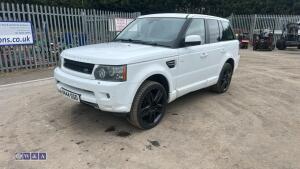 2010 LAND ROVER RANGE ROVER SPORT HSE 3.0 V6 6-speed automatic diesel (N444 SSO)(MoT 10th August 2027)