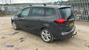 2014 VAUXHALL ZAFIRA TOURER SRI CDTI 6-speed manual diesel car (NL64 FSU)(MoT 23rd June 2027)(CATEGORY N INSURANCE LOSS) - 2