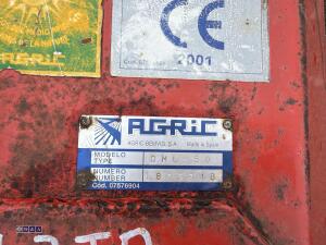 AGRIC 50'' heavy duty paddock topper c/w Pto shaft - 20