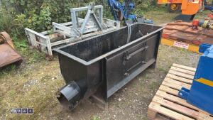 Hydraulic mixing auger bucket to suit Avant & Multione loaders (approx 1700mm) - 10