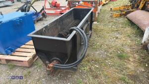 Hydraulic mixing auger bucket to suit Avant & Multione loaders (approx 1700mm) - 13