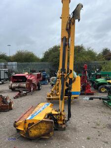 2005 SHELBOURNE REYNOLD HD77T telescopic hedge cutter c/w joystick control, 1.2m flail head, 3-point linkage mounted (s/n 102455) - 5