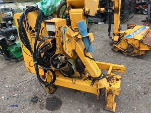 2005 SHELBOURNE REYNOLD HD77T telescopic hedge cutter c/w joystick control, 1.2m flail head, 3-point linkage mounted (s/n 102455) - 7