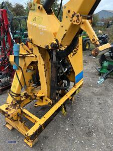 2005 SHELBOURNE REYNOLD HD77T telescopic hedge cutter c/w joystick control, 1.2m flail head, 3-point linkage mounted (s/n 102455) - 10