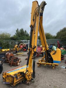 2005 SHELBOURNE REYNOLD HD77T telescopic hedge cutter c/w joystick control, 1.2m flail head, 3-point linkage mounted (s/n 102455) - 12