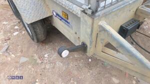 INDESPENSION 2.7t twin axle plant trailer with mesh sides (new floor) - 14