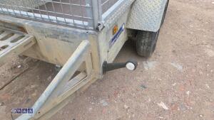 INDESPENSION 2.7t twin axle plant trailer with mesh sides (new floor) - 15