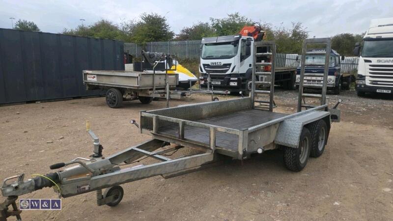 INDESPENSION 3.5t twin axle plant trailer (s/n 069820)