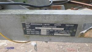 INDESPENSION 1t single axle trailer (s/n 020412) - 12