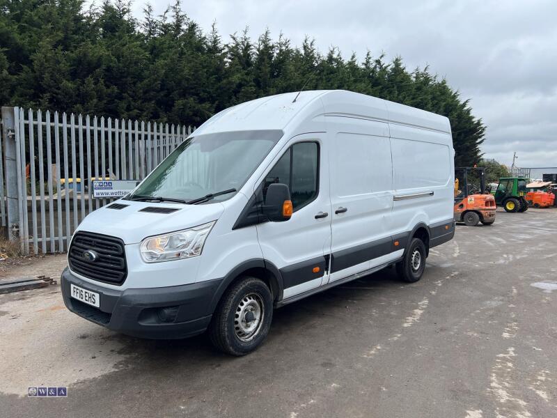 2016 FORD TRANSIT 350 6-speed manual high roof panel van (FF16 EHS) (MoT 9th July 2027)(V5 in office)