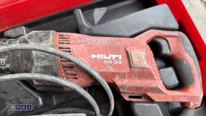 HILTI SR30 110v reciprocating saw c/w case (3459007) - 2