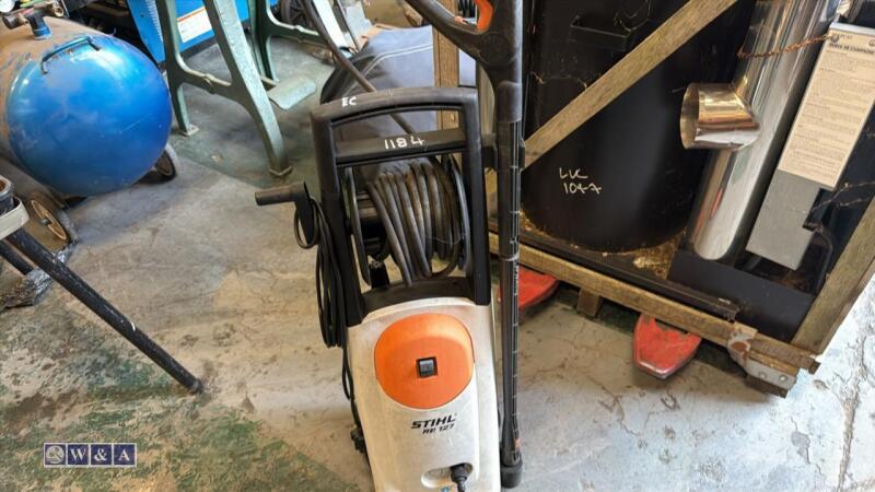 STIHL RE127 240v jet wash c/w hose & lance