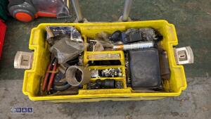 Wheeled tool box c/w miscellaneous - 2