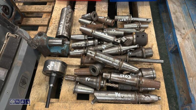 Quantity of lathe tool holders