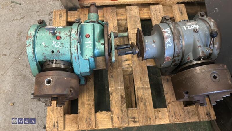2 x lathe index machines