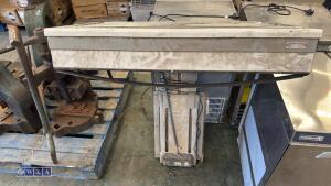 Catering height adjustable sink unit