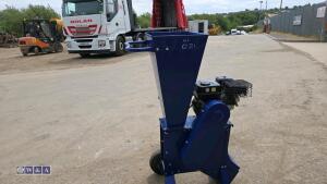 T-MECH 5hp petrol shredder c/w wheels - 11