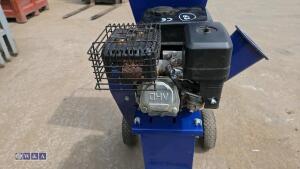 T-MECH 5hp petrol shredder c/w wheels - 12