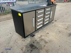 7ft 10-drawer workbench (unused) - 3
