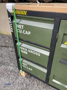 6.5ft 6-drawer container style workbench - 3