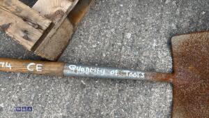 Quantity of garden tools